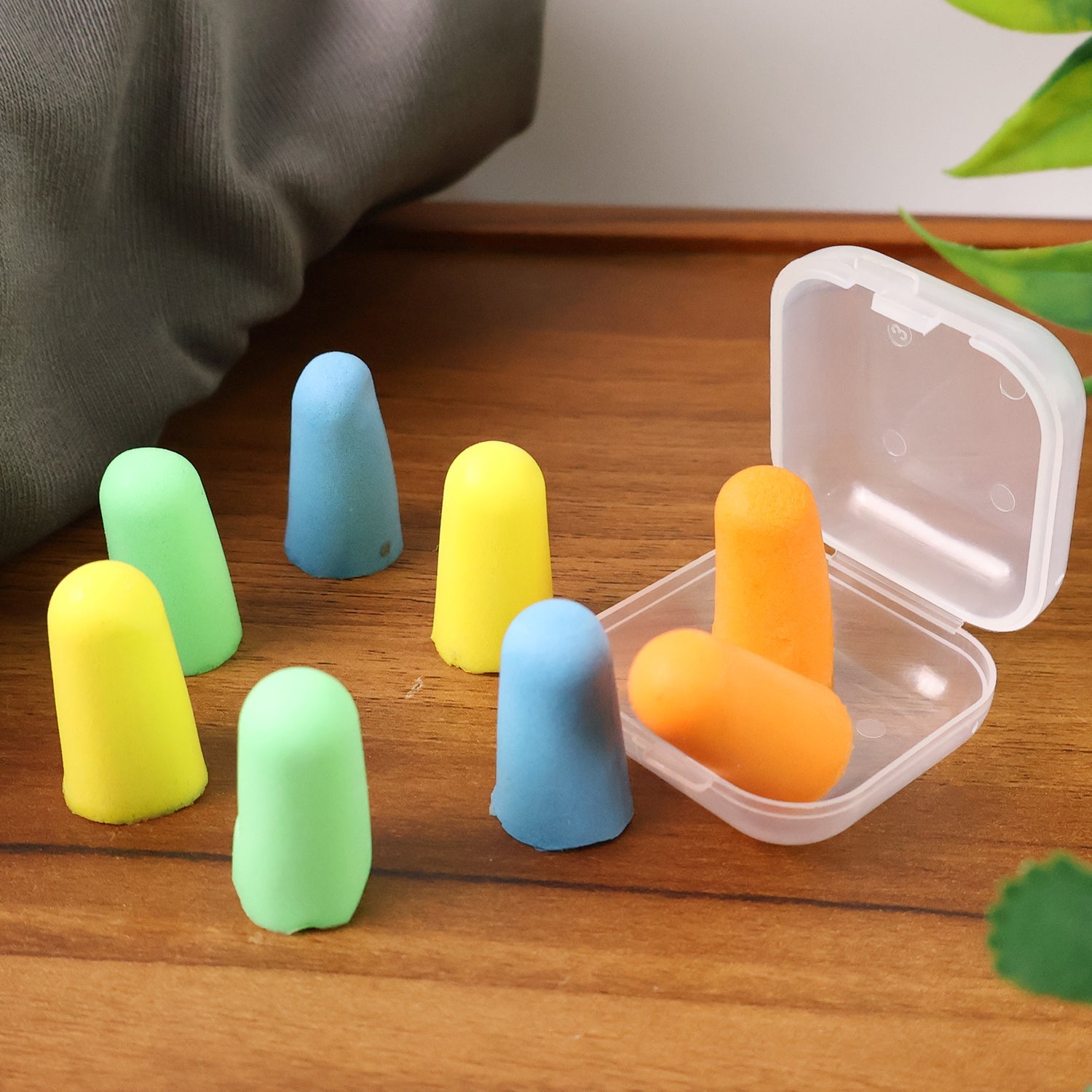 Soft Foam Noise-Cancelling Earplugs 4 pairs Soft Foam Noise-Cancelling Earplugs 4 pairs